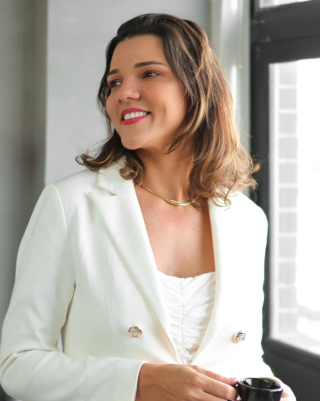 Fátima Costa, nutricionista, sorrindo